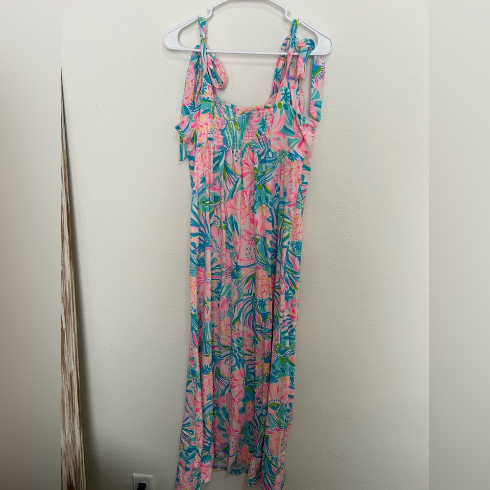 Lilly Pulitzer Tie Strap Maxi Dress - Picture 3 of 3